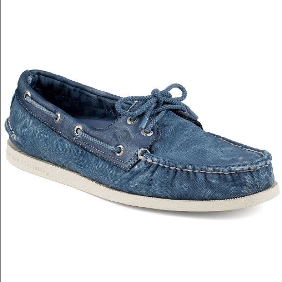 Sperry | Shoes | Sperry Blue Denim Top 